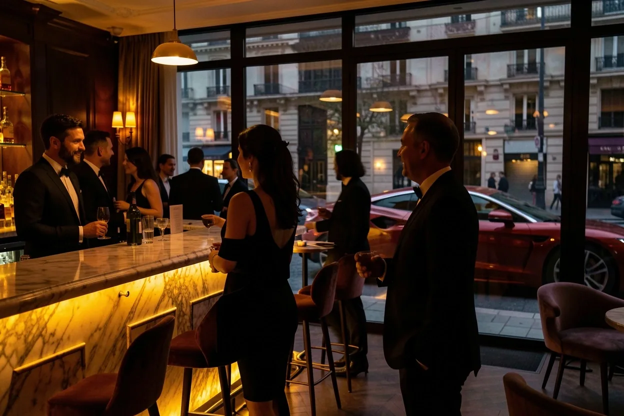 Soirée privée au salon Malenoria à Marseille