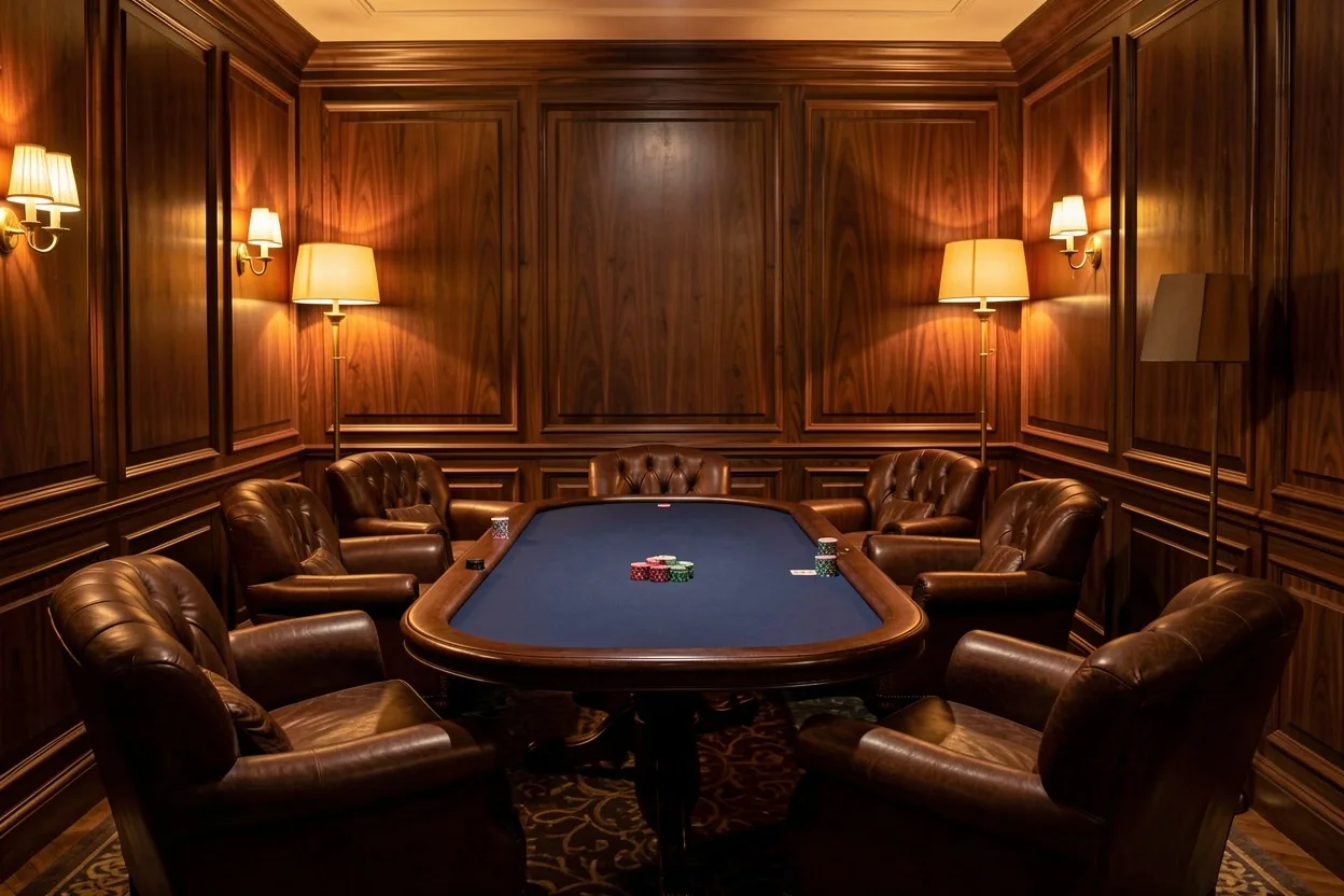Ambiance feutrée du lounge privé Malenoria à Marseille