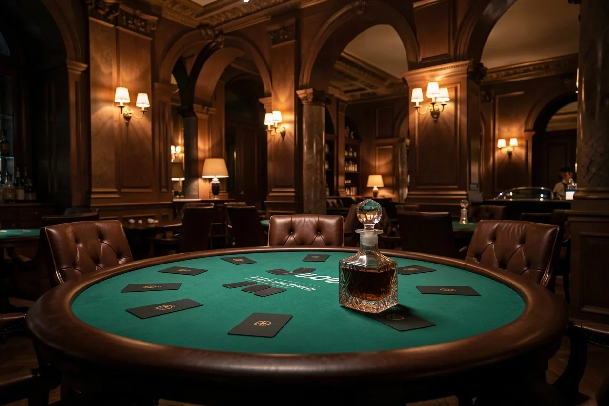 Salon de poker privé au 34 Rue Paradis